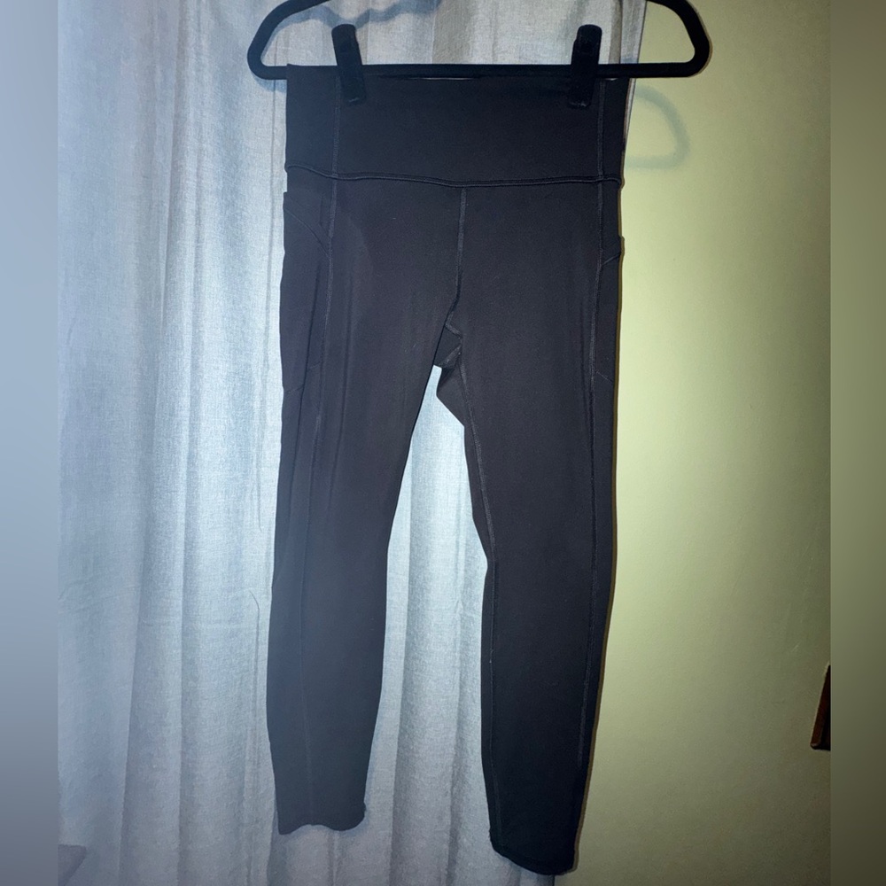 Kids Black High-Waist Active Leggings